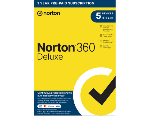 Norton 360 Deluxe