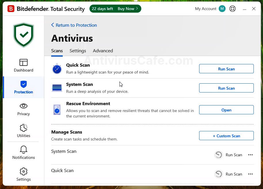 Bitdefender antimalware